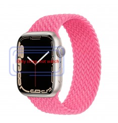 Solo Loop trenzado para Apple Watch Series 7 Se 6 5 4 3 2 Band