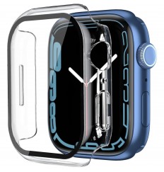 Protector de pantalla completo de vidrio templado para Apple Watch Series 38/40/41/42/44m/45mm