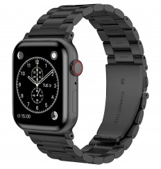 Banda de acero inoxidable comercial, banda de metal compatible con 45 mm 41 mm 42 mm 44 mm 38 mm 40 mm para Apple Watch Series 8/7/6/5/4/3/2/1/se/ultra