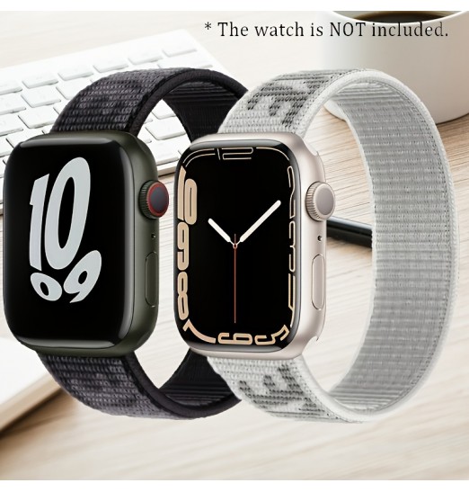 Pulsera para, iwatch, correa para Apple Watch, iwatch Band 49mm 45mm 41mm 44mm 38mm 40mm, Nylon Sport Loop