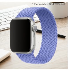 Solo Loop trenzado para ireloj Band 44 mm 40 mm 45 mm 41 mm 49 mm 42 mm 38 mm Pulsera elástica Ireloj Series 7 3 Se 6 8 Ultra Strap