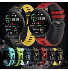 Correas de silicona de doble color para Mibro Lite/pulseras de correa de reloj inteligente de color para Xiaomi Mibro Air/mijia correa de cuarzo