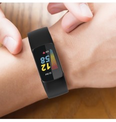 Paquete de 3 bandas Charge 5 compatibles con Fitbit Charge 5 Bands mujeres hombres, correa de pulsera ajustable de silicona suave Charge 5 para Fitbit Charge 5