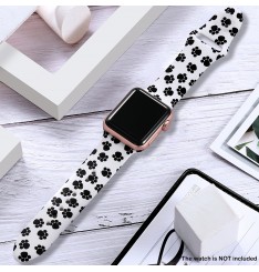 Correa de reloj con diseño de pata a la moda para Apple Watch 38mm/40mm/41mm/42mm/44mm/45mm/49mm Iwatch Ultra/se/series 8/7/6/5/4/3/2/1, sin reloj