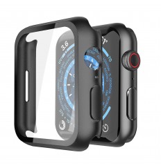 Funda protectora de pantalla de vidrio templado para Apple Watch Series 7