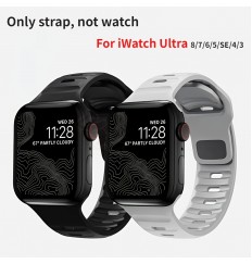 Correa de silicona para Apple Watch Iwatch Serie 3 4 5 6 Se 7