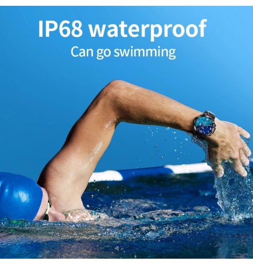 Lige Gps Men 480mah Pulsera Deportes Fitness Ip68 Reloj inteligente a prueba de agua Llamada