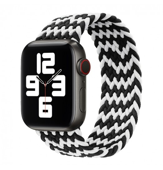 Correa de pulsera elástica trenzada Solo Loop para Apple Watch Series