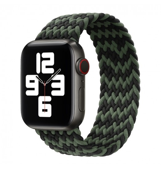 Correa de pulsera elástica trenzada Solo Loop para Apple Watch Series