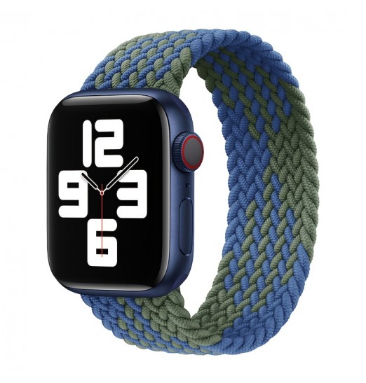 Correa de pulsera elástica trenzada Solo Loop para Apple Watch Series