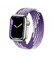 Correa de pulsera elástica trenzada Solo Loop para Apple Watch Series