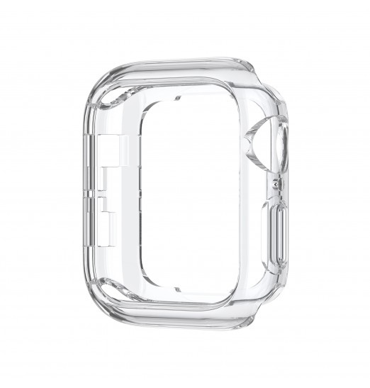 Protector de pantalla de vidrio templado integrado transparente Hd funda protectora de parachoques de cubierta completa para Apple Watch 38/40/41/42/44/45mm