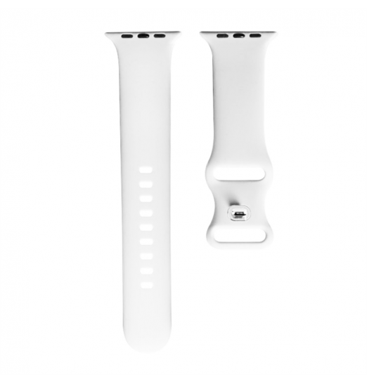 Reemplazo de correa de silicona con hebilla inversa inversa adecuada para Apple Watch 1234567 generación Apple Iwatchse