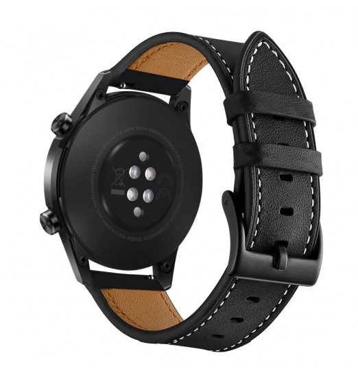 Correas de reloj de cuero genuino de alta calidad para Samsung Galaxy Watch 4 40/44mmamp; Correa de muñeca clásica de repuesto de 42/46 mm