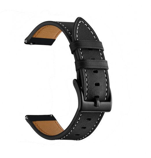 Correas de reloj de cuero genuino de alta calidad para Samsung Galaxy Watch 4 40/44mmamp; Correa de muñeca clásica de repuesto de 42/46 mm