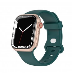 Correa deportiva 38mm 41mm 40mm 45mm 44mm 42mm correa de repuesto de silicona suave Compatible con Iwatc/apple Watch