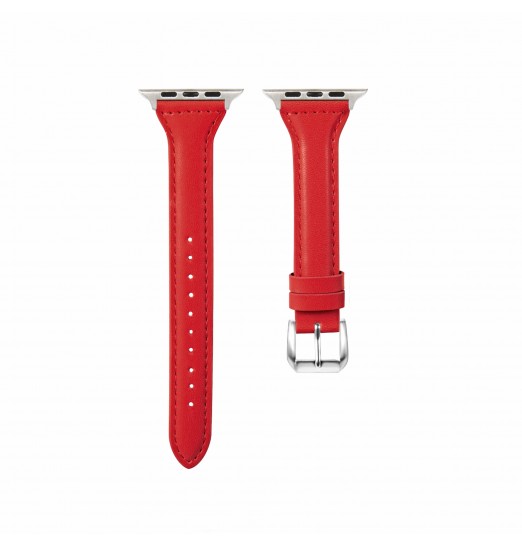 1 correa de reloj inteligente, correa de reloj de cuero para mujer para Iwatch Band 40mm 44mm 38mm 42mm Series Se 654321