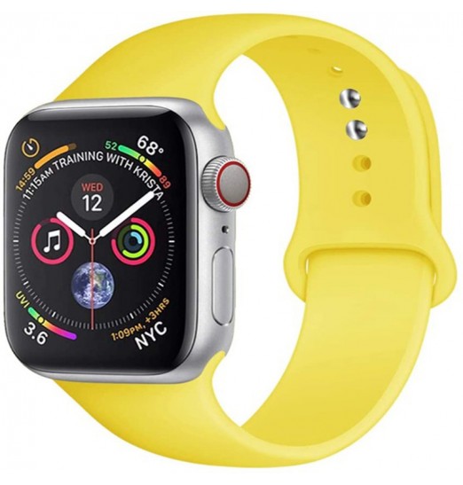 Correa de reloj de silicona para Apple Watch 8 7 6 5 4 3 2 1 Accesorios 38mm 42mm45mm 49mm 44mm 40mm