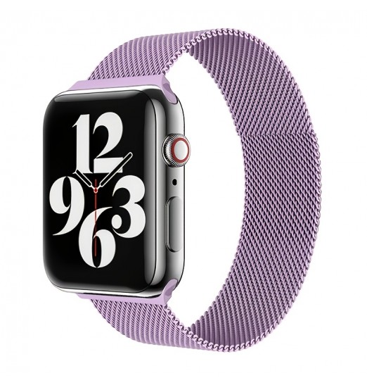 Correa Milanese Loop para Apple Watch Band 49mm 41mm 45mm 40mm 44mm 38mm 42mm Pulsera magnética de acero inoxidable Iwatch 8 7 6 5 4 3 2 1 Pulsera