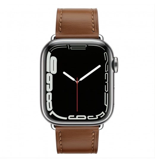 Bandas de cuero genuino compatibles con Apple Watch Bands 42mm 44mm 45mm Reemplazo de cuero genuino vintage suave