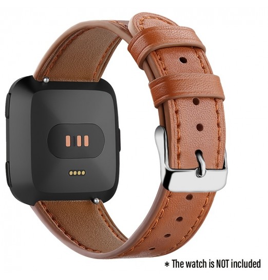 Bandas de correa de cuero de repuesto suave compatibles con Fitbit Versa 2 Strap &amp; Versa correa y amperio; Versa Lite&amperio; Fitbit Versa clásico