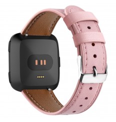 Bandas de correa de cuero de repuesto suave compatibles con Fitbit Versa 2 Strap &amp; Versa correa y amperio; Versa Lite&amperio; Fitbit Versa clásico