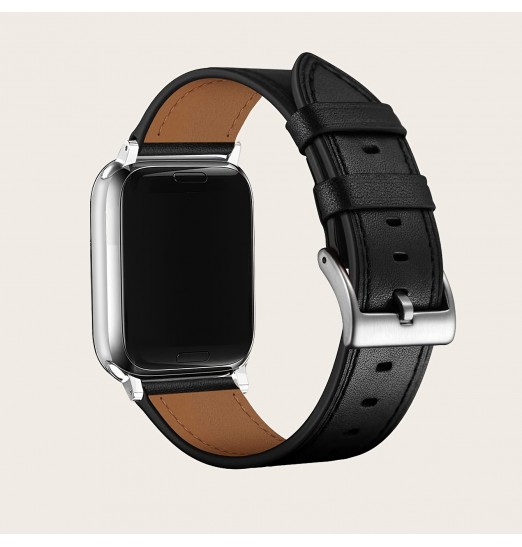 Correa de cuero Compatible con Apple Watch 38/41/40mm 42/44/45mm correa de repuesto de bandas clásicas Vintage para Iwatch3/4/5/6/7 Se