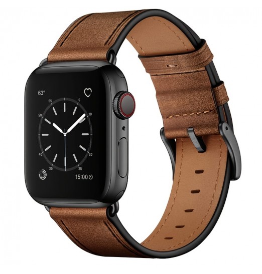 Correa de cuero Compatible con Apple Watch 38/41/40mm 42/44/45mm correa de repuesto de bandas clásicas Vintage para Iwatch3/4/5/6/7 Se