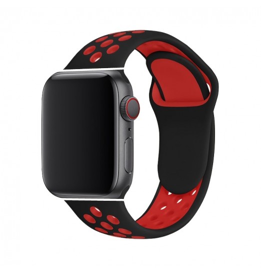 Pulsera de silicona deportiva Hombres Mujeres Banda de repuesto para, iwatch, Band Series 6 5 4 3 2 1 Se