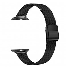 Pulsera de malla compatible con iwatch 49 mm Banda 45 mm 44 mm 42 mm 41 mm 40 mm 38 mm Correa de acero inoxidable para iwatch Ultra Series 8/7/6/5/4/3/2/1 Pulsera Mujer