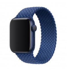 Solo Loop trenzado para Apple Watch Band 44mm 40mm 45mm 41mm 49mm 42mm 38mm Pulsera elástica Iwatch Series 7 3 Se 6 8 Ultra Correa