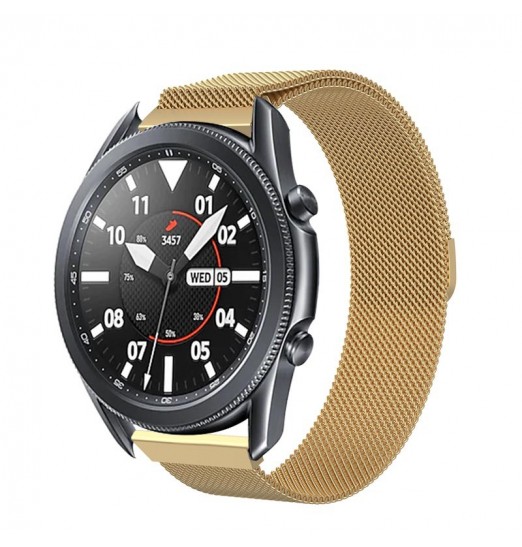 Correa de metal para Samsung Galaxy Watch 4 5 Active 2 40mm 44mm Banda con estuche Tpu Protector de pantalla Reloj 3 Pulsera de bucle magnético