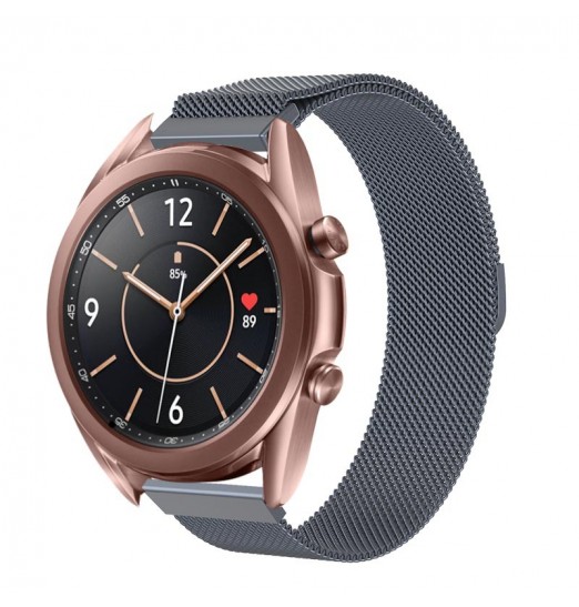 Correa de metal para Samsung Galaxy Watch 4 5 Active 2 40mm 44mm Banda con estuche Tpu Protector de pantalla Reloj 3 Pulsera de bucle magnético