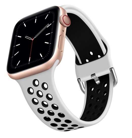 Reloj deportivo de repuesto transpirable para Apple Watch Se/ultra Iwatch Series 8 7 6 5 4 3 2, sin reloj