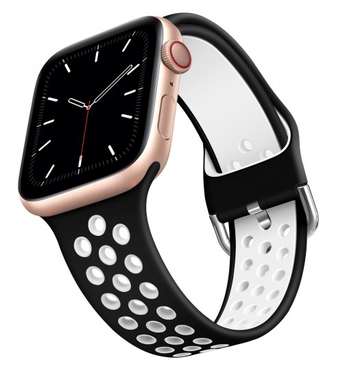 Reloj deportivo de repuesto transpirable para Apple Watch Se/ultra Iwatch Series 8 7 6 5 4 3 2, sin reloj