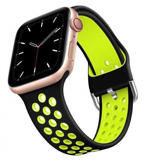 Reloj deportivo de repuesto transpirable para Apple Watch Se/ultra Iwatch Series 8 7 6 5 4 3 2, sin reloj