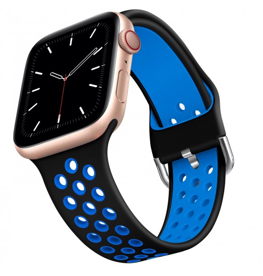 Reloj deportivo de repuesto transpirable para Apple Watch Se/ultra Iwatch Series 8 7 6 5 4 3 2, sin reloj