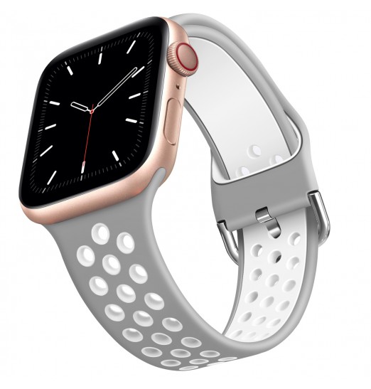 Reloj deportivo de repuesto transpirable para Apple Watch Se/ultra Iwatch Series 8 7 6 5 4 3 2, sin reloj