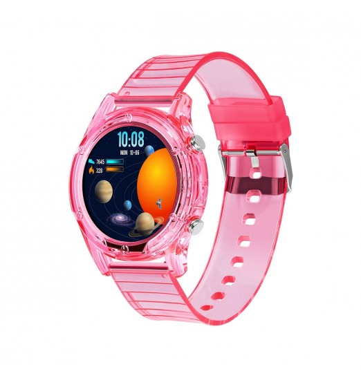 Reloj inteligente con monitor de ritmo cardíaco, rastreador de ejercicios Ip68 a prueba de agua, notificación de mensaje de llamada, reloj de salud deportivo para hombres, mujeres y niños