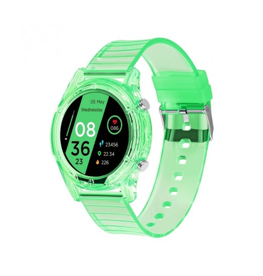 Reloj inteligente con monitor de ritmo cardíaco, rastreador de ejercicios Ip68 a prueba de agua, notificación de mensaje de llamada, reloj de salud deportivo para hombres, mujeres y niños