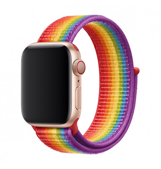 Correa de reloj tejida con lazo de nailon para Apple Watch8/s7/ultra/6/se/1/2/3/4/5/6/correa representativa, sin reloj