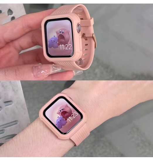 Correa transparente todo en uno para Smartwatch Apple Watch Series 8/7/6/se/5/4/3 para Iwatch, tamaño 45/44/42/41/40/38mm