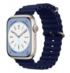 Nueva silicona Compatible con Apple Watch Ultra Ocean Band 49mm 38mm 40mm 41mm 42mm 44mm 45mm, correa deportiva suave para hombres y mujeres para Iwatch