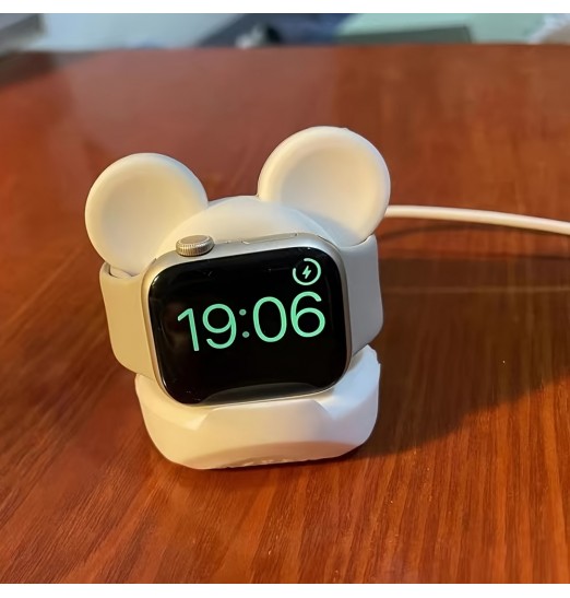 Adecuado para Apple Watch1-8 Generación Apple Watch Base Iwatch Soporte de carga de silicona