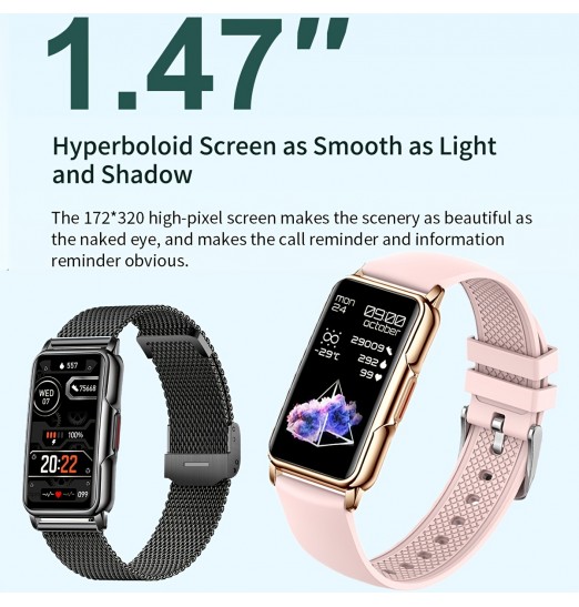 Reloj inteligente para hombres y mujeres con llamada Bt, reloj deportivo cuadrado de acero inoxidable con pantalla táctil HD de 1.69 '' con monitor de sueño de presión arterial de frecuencia cardíaca, rastreador de ejercicios a prueba de agua de 5 atm par