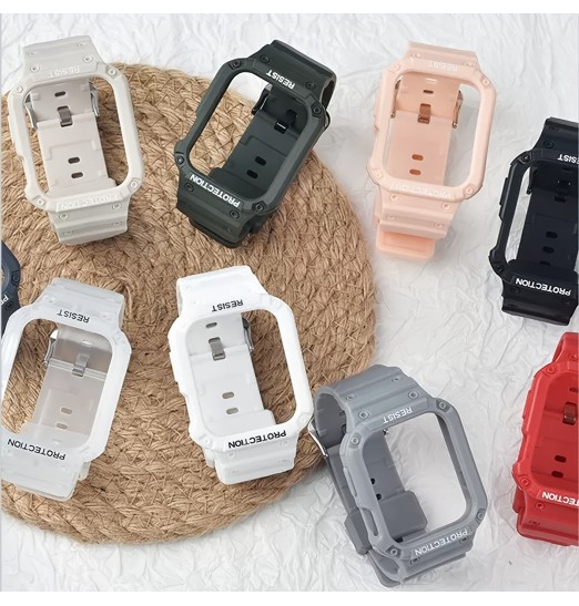 Correa de reloj deportiva anticaída pulsera de repuesto para iwatch 7 6 5 4 3 2 1 Se, correa de reloj 38mm40mm41mm42mm44mm45mm