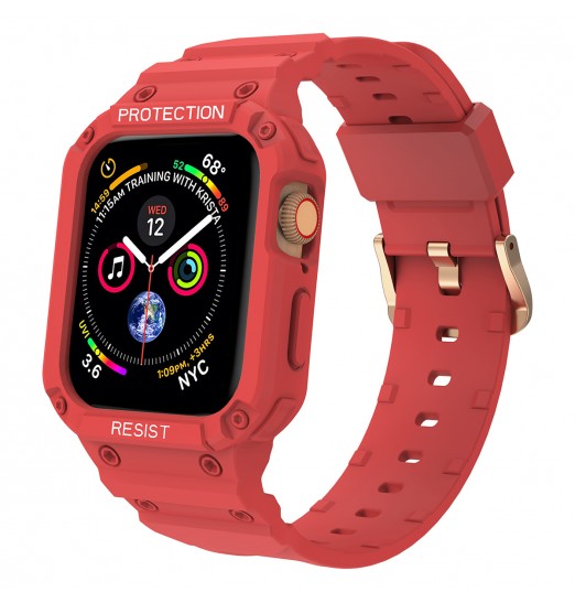 Correa de reloj deportiva anticaída pulsera de repuesto para iwatch 7 6 5 4 3 2 1 Se, correa de reloj 38mm40mm41mm42mm44mm45mm