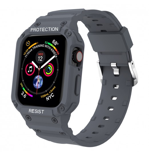 Correa de reloj deportiva anticaída pulsera de repuesto para iwatch 7 6 5 4 3 2 1 Se, correa de reloj 38mm40mm41mm42mm44mm45mm