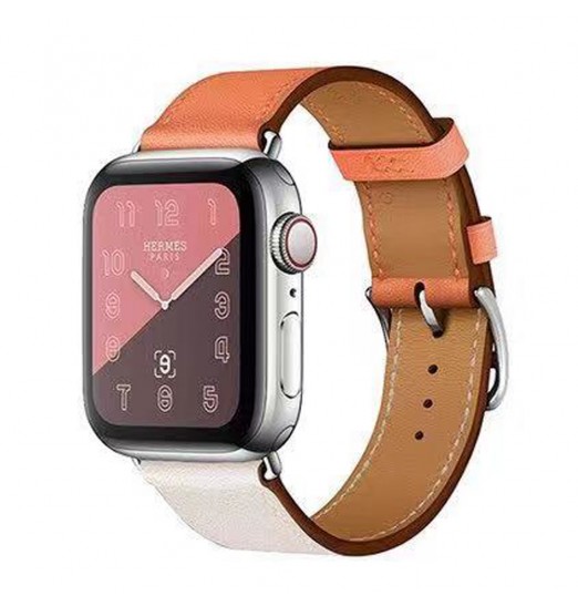 Correa de cuero con hebilla de acero inoxidable 316 Compatible con Apple Watch Series 8 7 6 5 4 3 2 1 Se49mm45mm 44 Mm 42mm 41mm 40 Mm38 Mm, sin reloj