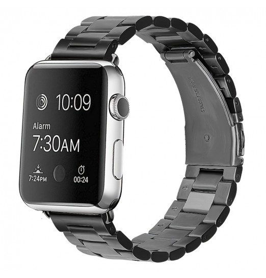 Simpeak Slim Band para Apple Watch Series 8 41 mm, mujeres, hombres, acero inoxidable sólido, correa de repuesto para negocios para Iwatch Series 8 7 (41 mm) 6 Se 5 4 (40 mm) Serie 3 (38 mm), plata